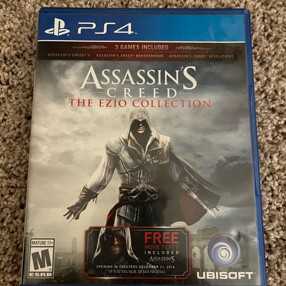 Assassin's Creed: The Ezio Collection for PS4 - Blue Case